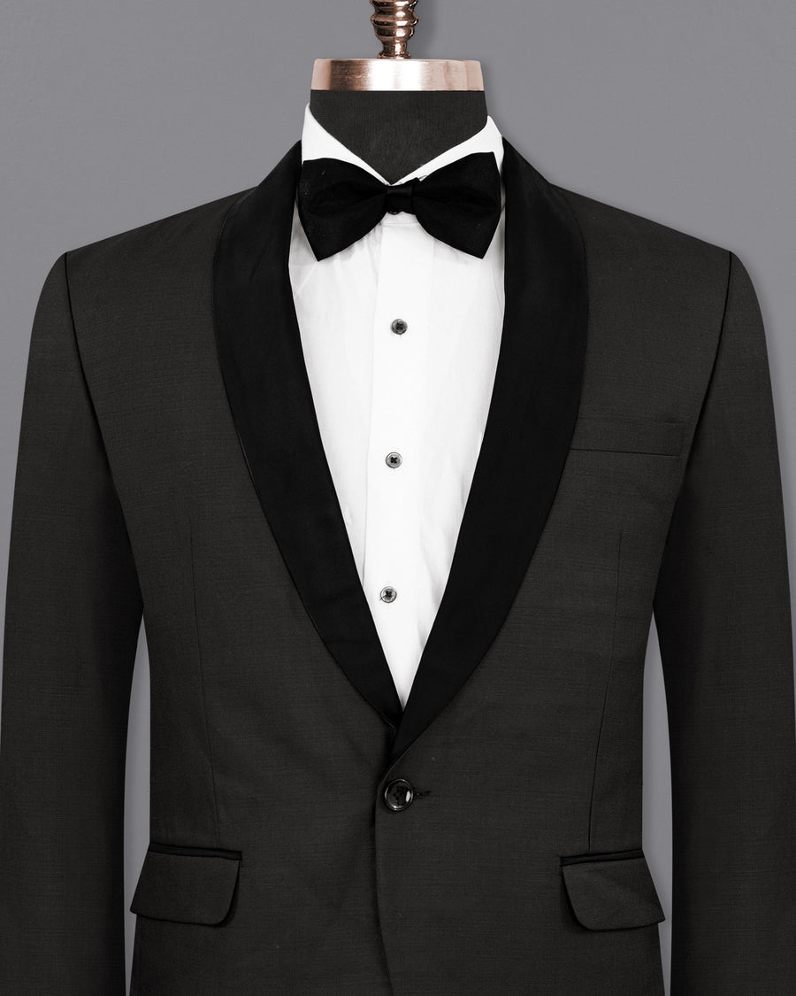 Jade Black subtle textured Wool rich Tuxedo Blazer BL1359-BKL-36, BL1359-BKL-38, BL1359-BKL-40, BL1359-BKL-42, BL1359-BKL-44, BL1359-BKL-46, BL1359-BKL-48, BL1359-BKL-50, BL1359-BKL-52, BL1359-BKL-54, BL1359-BKL-56, BL1359-BKL-58, BL1359-BKL-60