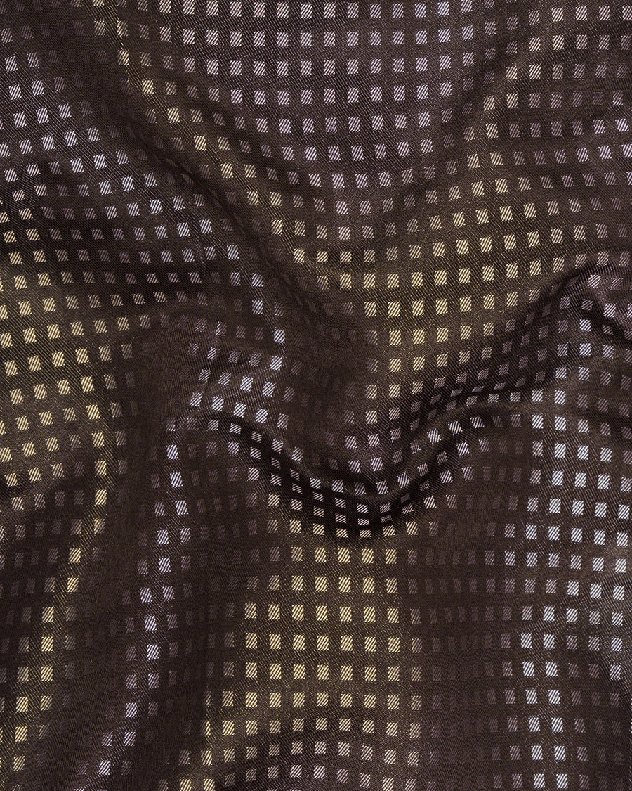 Eclipse Geometric Textured Cross Buttoned Bandhgala Blazer BL1738-CBG-36,BL1738-CBG-38,BL1738-CBG-40,BL1738-CBG-42,BL1738-CBG-44,BL1738-CBG-46,BL1738-CBG-48,BL1738-CBG-50,BL1738-CBG-52,BL1738-CBG-54,BL1738-CBG-56,BL1738-CBG-58,BL1738-CBG-60