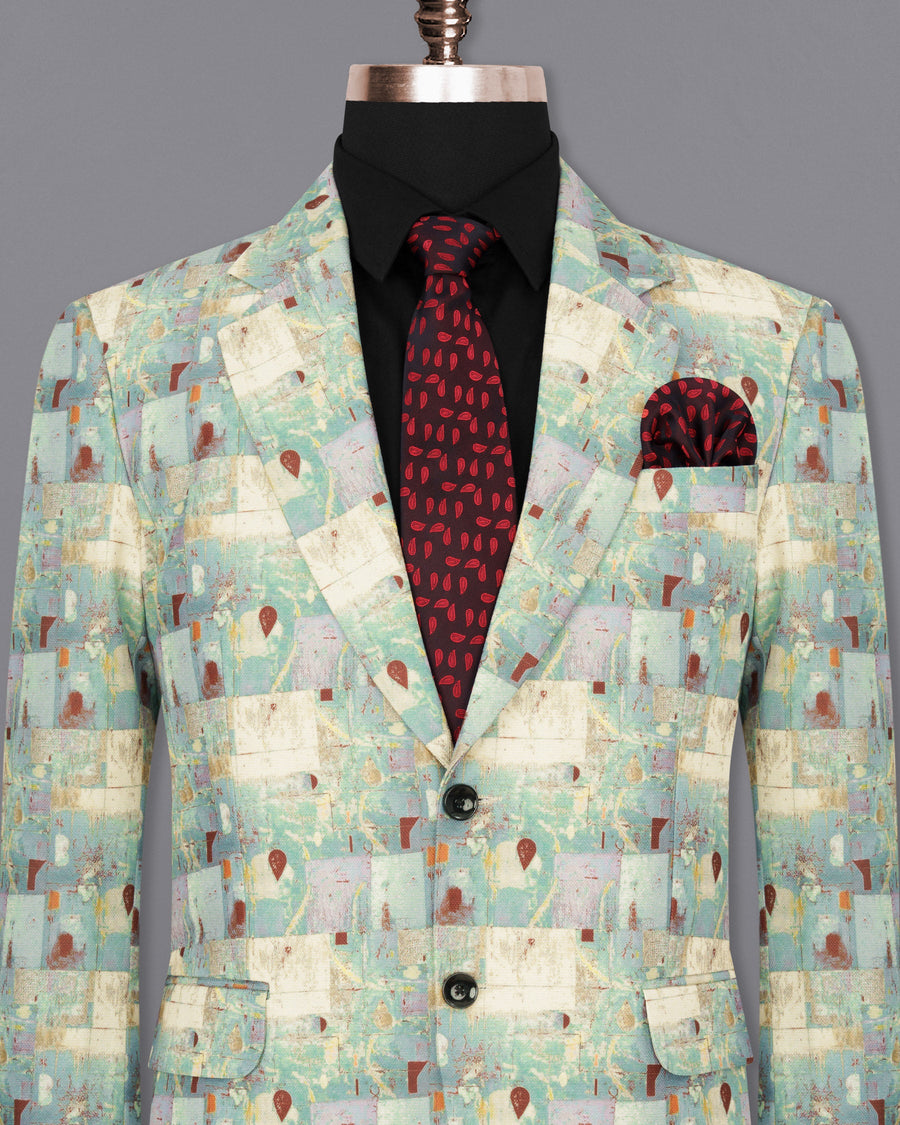 Cascade with Merino Multicolour Designer Blazer