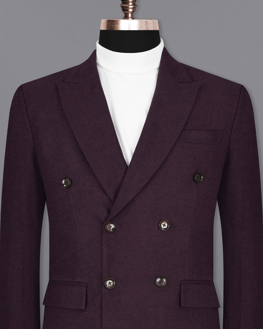 Toledo Wine Pure Wool Double Breasted Blazer BL2067-DB-36, BL2067-DB-38, BL2067-DB-40, BL2067-DB-42, BL2067-DB-44, BL2067-DB-46, BL2067-DB-48, BL2067-DB-50, BL2067-DB-52, BL2067-DB-54, BL2067-DB-56, BL2067-DB-58, BL2067-DB-60