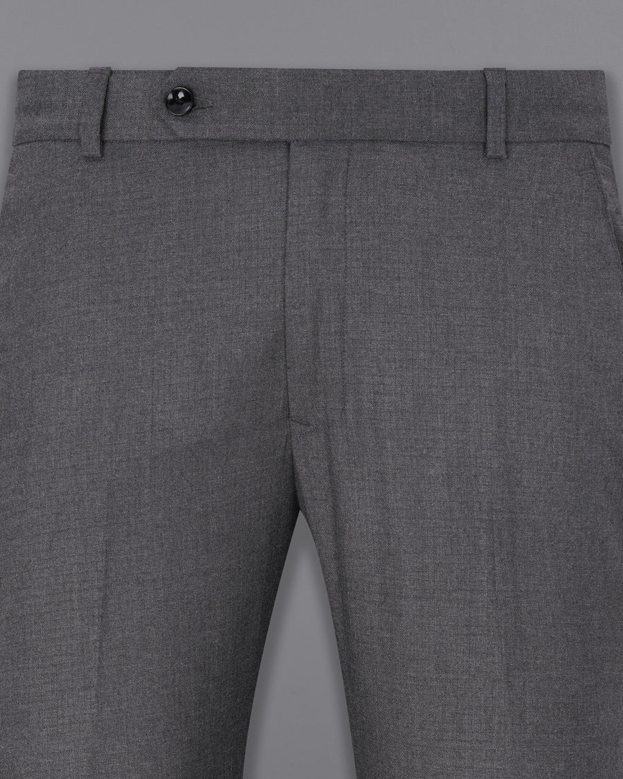 Vampire Gray Solid Pant