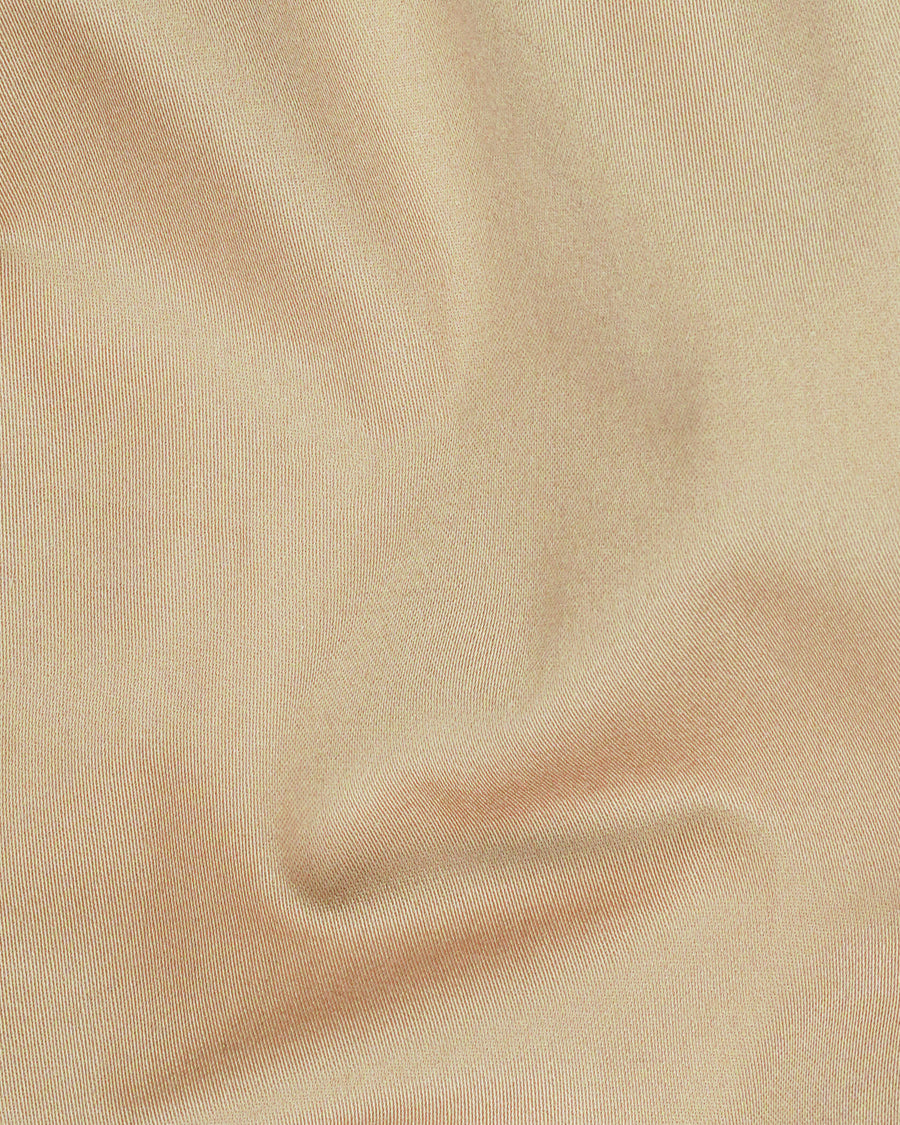 Fawn Beige Cotton Pant