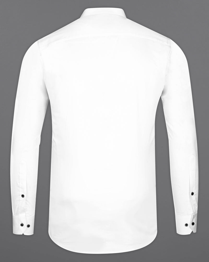 Bright White Premium Giza Cotton shirt