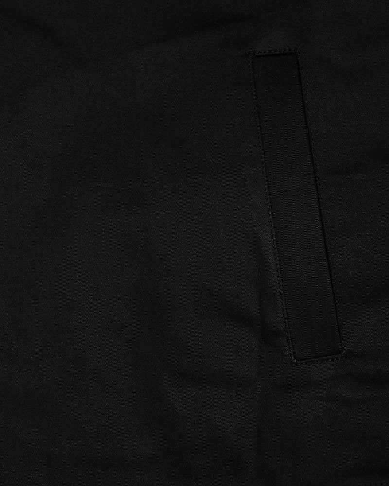 Jade Black Heavyweight Giza Cotton Over Shirt