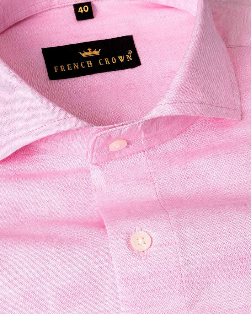 Cherub Pink Luxurious Linen Shirt 5173-CA-38, 5173-CA-H-38, 5173-CA-39, 5173-CA-H-39, 5173-CA-40, 5173-CA-H-40, 5173-CA-42, 5173-CA-H-42, 5173-CA-44, 5173-CA-H-44, 5173-CA-46, 5173-CA-H-46, 5173-CA-48, 5173-CA-H-48, 5173-CA-50, 5173-CA-H-50, 5173-CA-52, 5173-CA-H-52