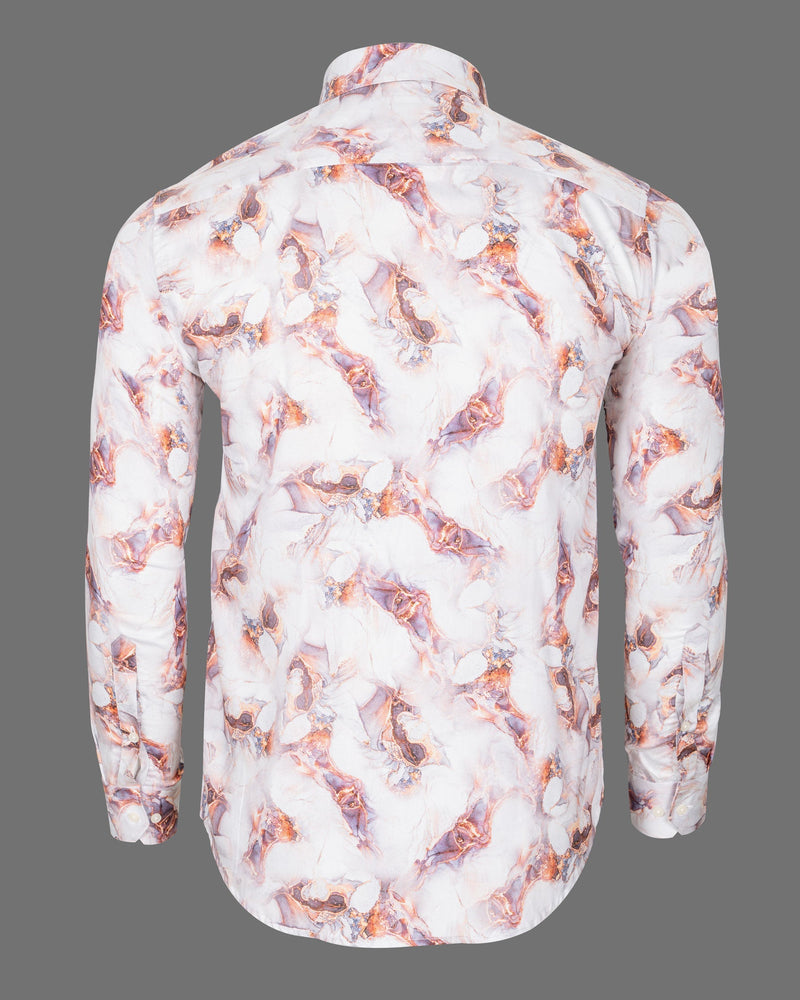 Smoke Grey Abstract Printed Premium Cotton Shirt 5196-38, 5196-H-38, 5196-39, 5196-H-39, 5196-40, 5196-H-40, 5196-42, 5196-H-42, 5196-44, 5196-H-44, 5196-46, 5196-H-46, 5196-48, 5196-H-48, 5196-50, 5196-H-50, 5196-52, 5196-H-52