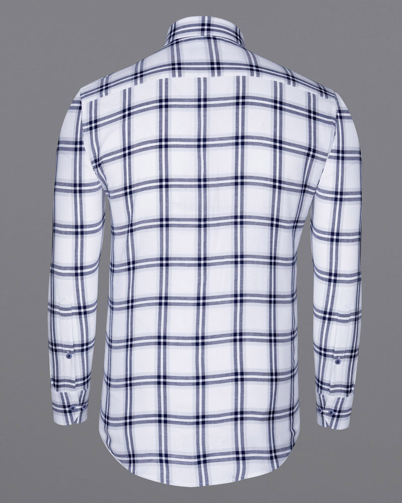 Bright White Plaid Premium Cotton Flannel Shirt 5226-BD-BLE-38, 5226-BD-BLE-H-38, 5226-BD-BLE-39, 5226-BD-BLE-H-39, 5226-BD-BLE-40, 5226-BD-BLE-H-40, 5226-BD-BLE-42, 5226-BD-BLE-H-42, 5226-BD-BLE-44, 5226-BD-BLE-H-44, 5226-BD-BLE-46, 5226-BD-BLE-H-46, 5226-BD-BLE-48, 5226-BD-BLE-H-48, 5226-BD-BLE-50, 5226-BD-BLE-H-50, 5226-BD-BLE-52, 5226-BD-BLE-H-52