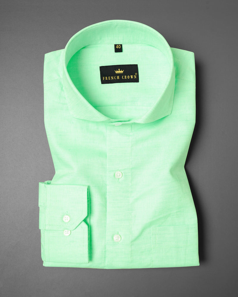 Madang Green Luxurious Linen Shirt 5279-CA-38, 5279-CA-H-38, 5279-CA-39, 5279-CA-H-39, 5279-CA-40, 5279-CA-H-40, 5279-CA-42, 5279-CA-H-42, 5279-CA-44, 5279-CA-H-44, 5279-CA-46, 5279-CA-H-46, 5279-CA-48, 5279-CA-H-48, 5279-CA-50, 5279-CA-H-50, 5279-CA-52, 5279-CA-H-52