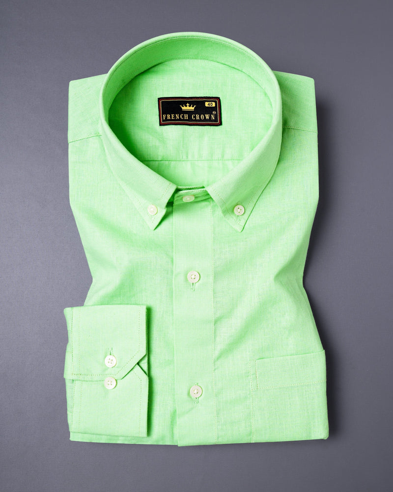 Mint Green Luxurious Linen Shirt 5452-BD-38, 5452-BD-H-38, 5452-BD-39, 5452-BD-H-39, 5452-BD-40, 5452-BD-H-40, 5452-BD-42, 5452-BD-H-42, 5452-BD-44, 5452-BD-H-44, 5452-BD-46, 5452-BD-H-46, 5452-BD-48, 5452-BD-H-48, 5452-BD-50, 5452-BD-H-50, 5452-BD-52, 5452-BD-H-52