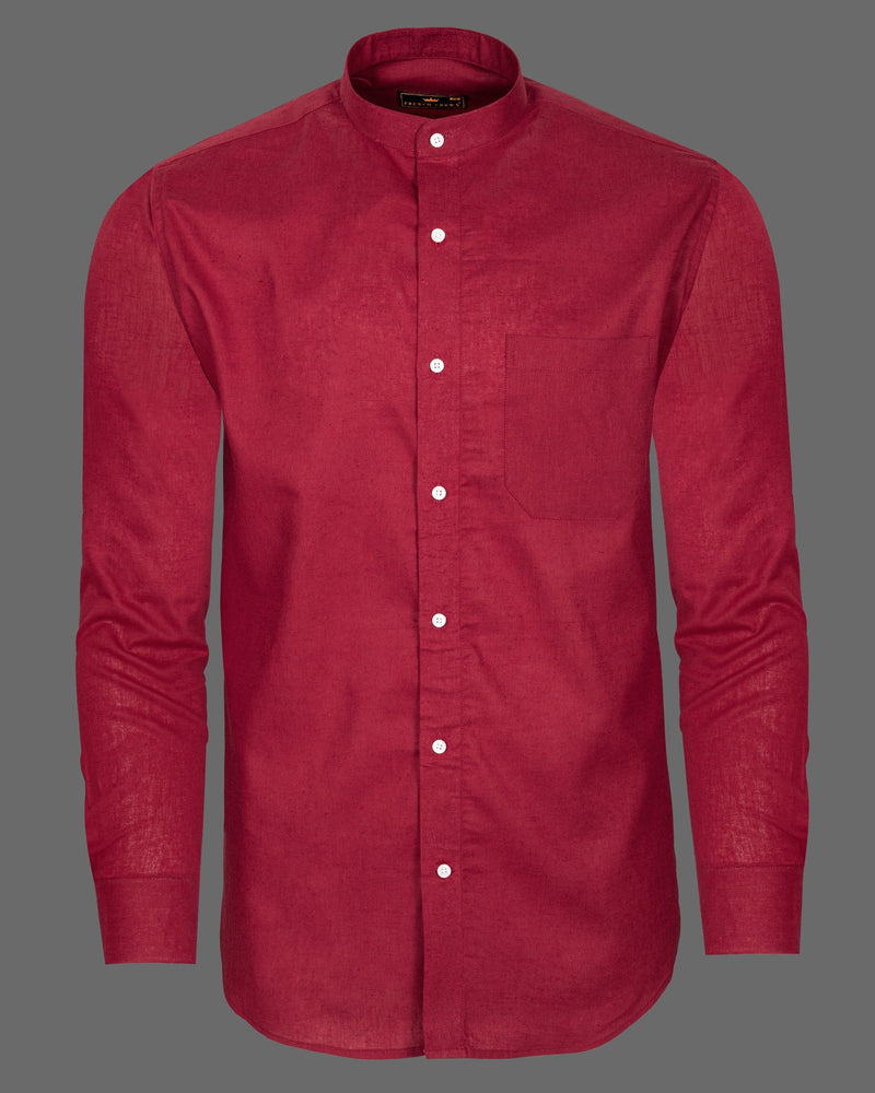 Shiraz Red Luxurious Linen Shirt 5453-M-38, 5453-M-H-38, 5453-M-39, 5453-M-H-39, 5453-M-40, 5453-M-H-40, 5453-M-42, 5453-M-H-42, 5453-M-44, 5453-M-H-44, 5453-M-46, 5453-M-H-46, 5453-M-48, 5453-M-H-48, 5453-M-50, 5453-M-H-50, 5453-M-52, 5453-M-H-52