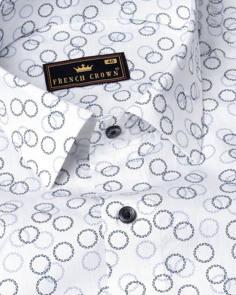 Bright White Circles Printed Dobby Textured Premium Giza Cotton Shirt 5552-BLK-38, 5552-BLK-H-38, 5552-BLK-39, 5552-BLK-H-39, 5552-BLK-40, 5552-BLK-H-40, 5552-BLK-42, 5552-BLK-H-42, 5552-BLK-44, 5552-BLK-H-44, 5552-BLK-46, 5552-BLK-H-46, 5552-BLK-48, 5552-BLK-H-48, 5552-BLK-50, 5552-BLK-H-50, 5552-BLK-52, 5552-BLK-H-52