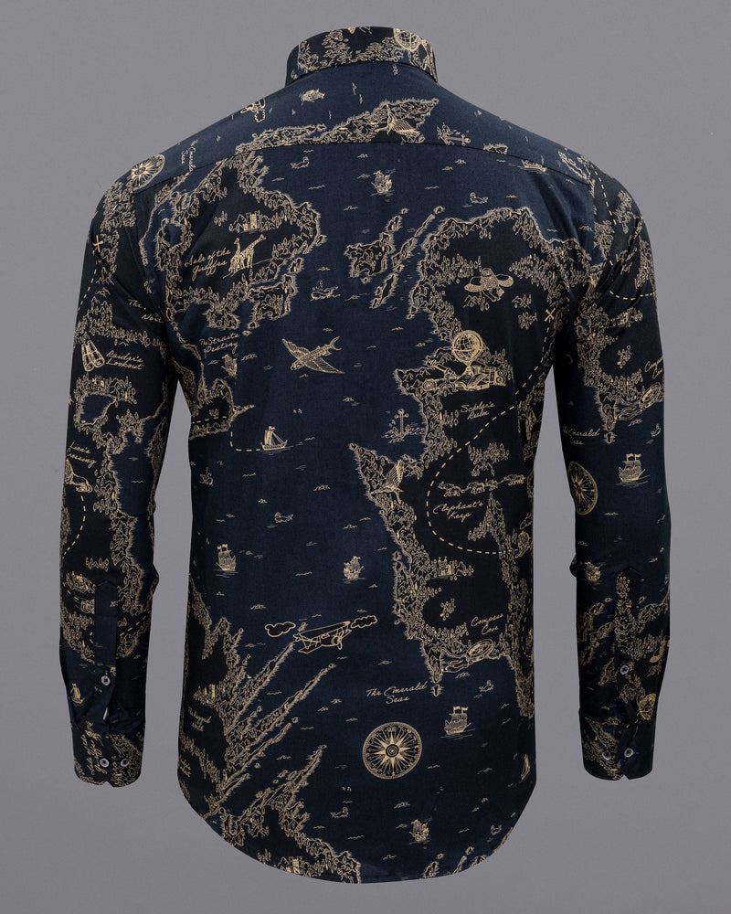 Licorice Blue with golden Map Print Royal Oxford Shirt 5563-BLK-38, 5563-BLK-H-38, 5563-BLK-39, 5563-BLK-H-39, 5563-BLK-40, 5563-BLK-H-40, 5563-BLK-42, 5563-BLK-H-42, 5563-BLK-44, 5563-BLK-H-44, 5563-BLK-46, 5563-BLK-H-46, 5563-BLK-48, 5563-BLK-H-48, 5563-BLK-50, 5563-BLK-H-50, 5563-BLK-52, 5563-BLK-H-52