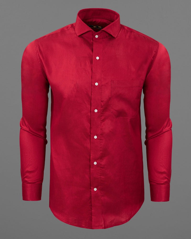 Bright Red Dobby Textured Premium Giza Cotton Shirt 5575-CA-38, 5575-CA-H-38, 5575-CA-39, 5575-CA-H-39, 5575-CA-40, 5575-CA-H-40, 5575-CA-42, 5575-CA-H-42, 5575-CA-44, 5575-CA-H-44, 5575-CA-46, 5575-CA-H-46, 5575-CA-48, 5575-CA-H-48, 5575-CA-50, 5575-CA-H-50, 5575-CA-52, 5575-CA-H-52