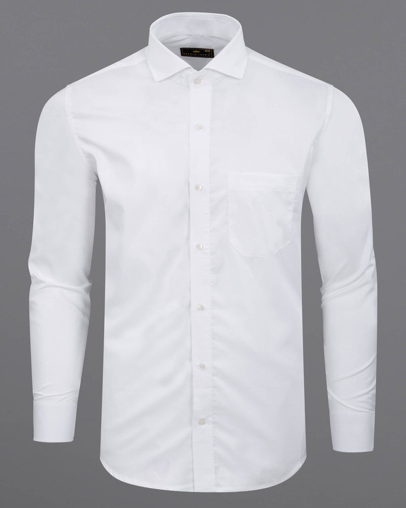 Solitude White Dobby Textured Premium Giza Cotton Shirt 5612-CA-38, 5612-CA-H-38, 5612-CA-39, 5612-CA-H-39, 5612-CA-40, 5612-CA-H-40, 5612-CA-42, 5612-CA-H-42, 5612-CA-44, 5612-CA-H-44, 5612-CA-46, 5612-CA-H-46, 5612-CA-48, 5612-CA-H-48, 5612-CA-50, 5612-CA-H-50, 5612-CA-52, 5612-CA-H-52