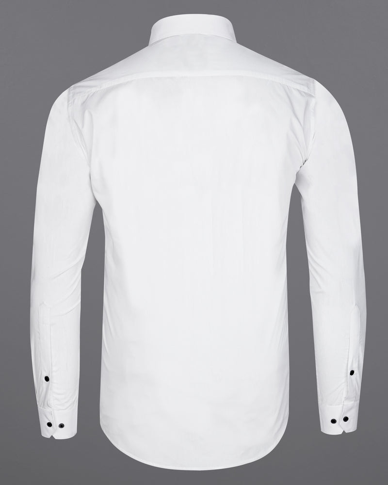 Bright White Premium Cotton Shirt