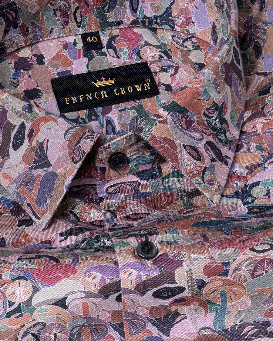 Vin Rouge Pink with Affair purple Mushroom Printed Premium Cotton Shirt 5661-BLK-38, 5661-BLK-H-38, 5661-BLK-39, 5661-BLK-H-39, 5661-BLK-40, 5661-BLK-H-40, 5661-BLK-42, 5661-BLK-H-42, 5661-BLK-44, 5661-BLK-H-44, 5661-BLK-46, 5661-BLK-H-46, 5661-BLK-48, 5661-BLK-H-48, 5661-BLK-50, 5661-BLK-H-50, 5661-BLK-52, 5661-BLK-H-52