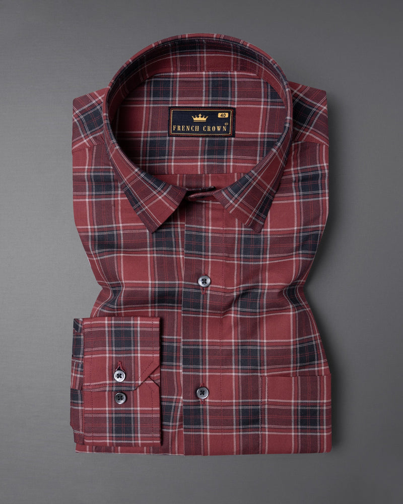 Rust Twill Plaid Premium Cotton Shirt 5662-BLK-38, 5662-BLK-H-38, 5662-BLK-39, 5662-BLK-H-39, 5662-BLK-40, 5662-BLK-H-40, 5662-BLK-42, 5662-BLK-H-42, 5662-BLK-44, 5662-BLK-H-44, 5662-BLK-46, 5662-BLK-H-46, 5662-BLK-48, 5662-BLK-H-48, 5662-BLK-50, 5662-BLK-H-50, 5662-BLK-52, 5662-BLK-H-52