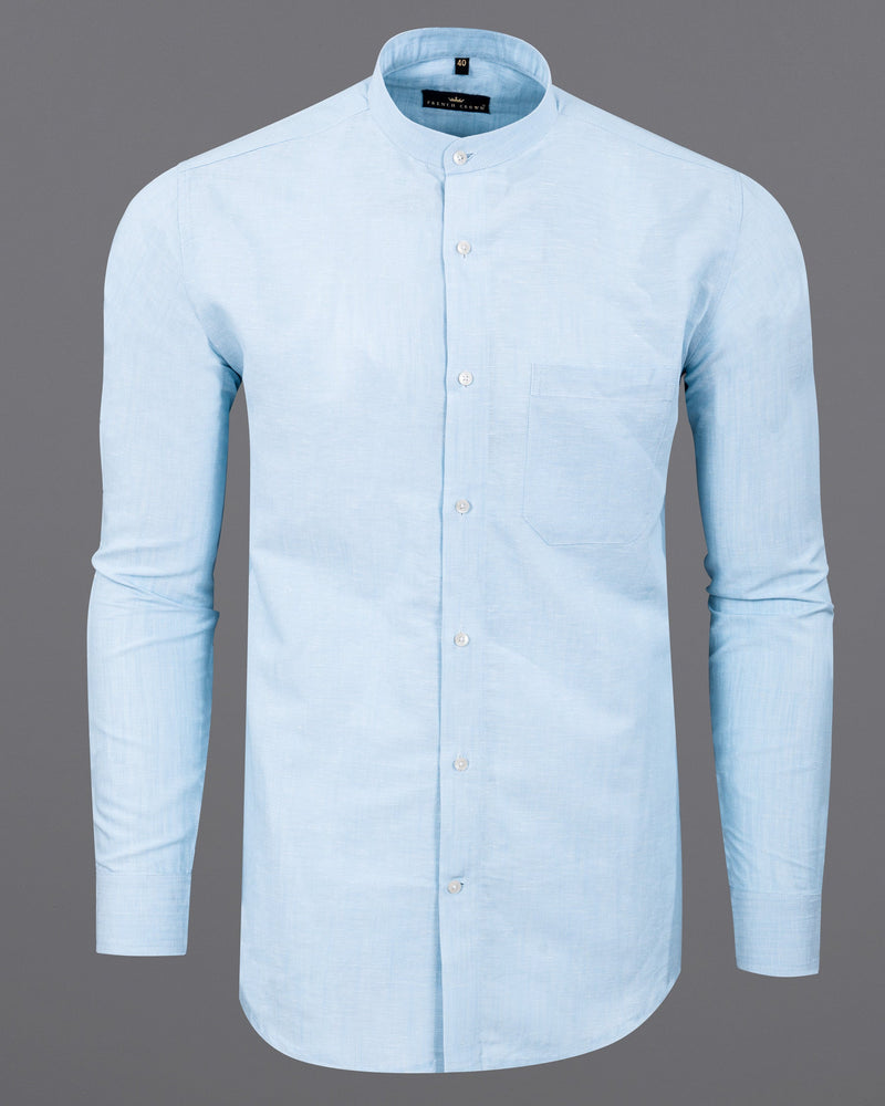 Tropical Blue Luxurious Linen Shirt 5668-M-38, 5668-M-H-38, 5668-M-39, 5668-M-H-39, 5668-M-40, 5668-M-H-40, 5668-M-42, 5668-M-H-42, 5668-M-44, 5668-M-H-44, 5668-M-46, 5668-M-H-46, 5668-M-48, 5668-M-H-48, 5668-M-50, 5668-M-H-50, 5668-M-52, 5668-M-H-52