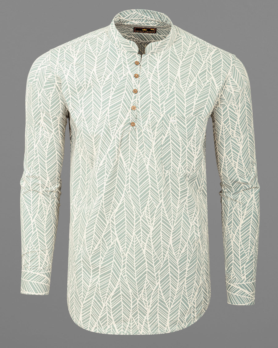 Tiara Gray Printed Seersucker Lightweight Premium Cotton Kurta Shirt 5684-KS-38, 5684-KS-H-38, 5684-KS-39, 5684-KS-H-39, 5684-KS-40, 5684-KS-H-40, 5684-KS-42, 5684-KS-H-42, 5684-KS-44, 5684-KS-H-44, 5684-KS-46, 5684-KS-H-46, 5684-KS-48, 5684-KS-H-48, 5684-KS-50, 5684-KS-H-50, 5684-KS-52, 5684-KS-H-52