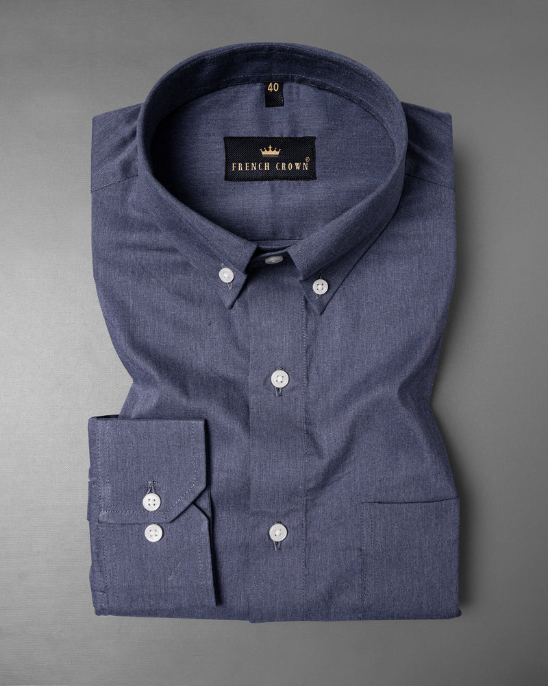 Denim Blue Premium Cotton Shirt 5691-BD-38, 5691-BD-H-38, 5691-BD-39, 5691-BD-H-39, 5691-BD-40, 5691-BD-H-40, 5691-BD-42, 5691-BD-H-42, 5691-BD-44, 5691-BD-H-44, 5691-BD-46, 5691-BD-H-46, 5691-BD-48, 5691-BD-H-48, 5691-BD-50, 5691-BD-H-50, 5691-BD-52, 5691-BD-H-52