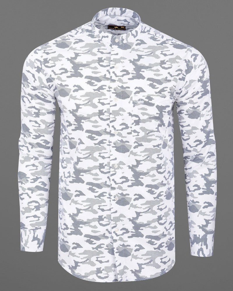 Bright White Camo Printed Premium Satin Shirt 5695-M-38, 5695-M-H-38, 5695-M-39, 5695-M-H-39, 5695-M-40, 5695-M-H-40, 5695-M-42, 5695-M-H-42, 5695-M-44, 5695-M-H-44, 5695-M-46, 5695-M-H-46, 5695-M-48, 5695-M-H-48, 5695-M-50, 5695-M-H-50, 5695-M-52, 5695-M-H-52