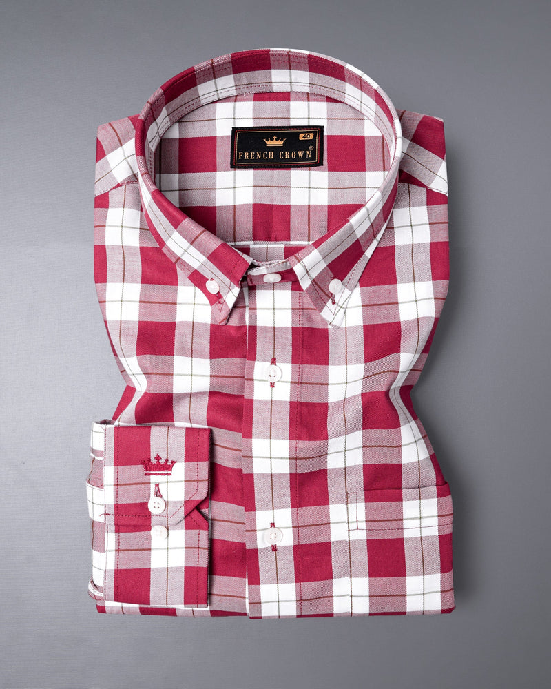 Stiletto Red Twill Plaid Premium Cotton Shirt 5713-BD-38, 5713-BD-H-38, 5713-BD-39, 5713-BD-H-39, 5713-BD-40, 5713-BD-H-40, 5713-BD-42, 5713-BD-H-42, 5713-BD-44, 5713-BD-H-44, 5713-BD-46, 5713-BD-H-46, 5713-BD-48, 5713-BD-H-48, 5713-BD-50, 5713-BD-H-50, 5713-BD-52, 5713-BD-H-52