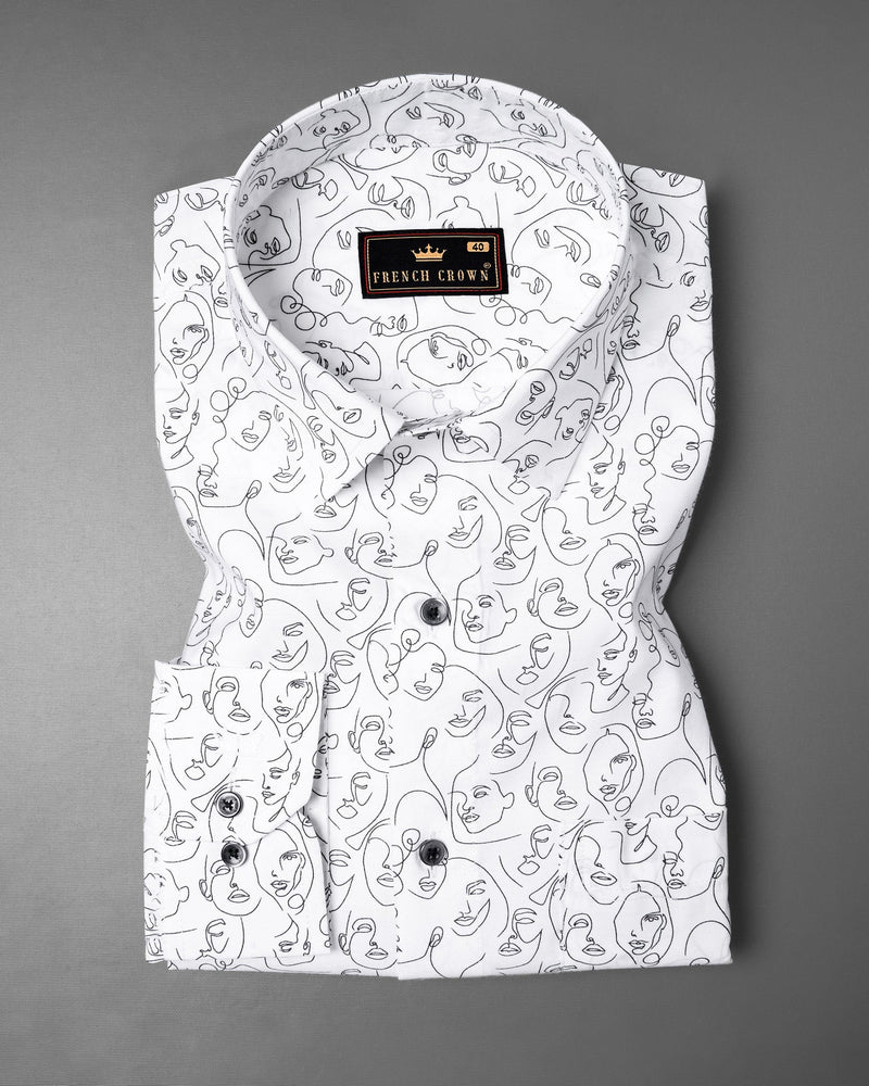 Bright White Face Printed Premium Cotton Shirt 5714-BLK-38, 5714-BLK-H-38, 5714-BLK-39, 5714-BLK-H-39, 5714-BLK-40, 5714-BLK-H-40, 5714-BLK-42, 5714-BLK-H-42, 5714-BLK-44, 5714-BLK-H-44, 5714-BLK-46, 5714-BLK-H-46, 5714-BLK-48, 5714-BLK-H-48, 5714-BLK-50, 5714-BLK-H-50, 5714-BLK-52, 5714-BLK-H-52