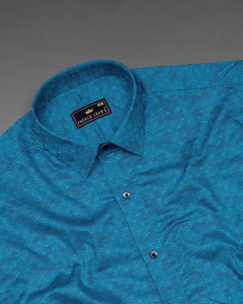 Cerulean Blue Jacquard Textured Premium Giza Cotton Shirt 5785-BLK-38, 5785-BLK-H-38, 5785-BLK-39, 5785-BLK-H-39, 5785-BLK-40, 5785-BLK-H-40, 5785-BLK-42, 5785-BLK-H-42, 5785-BLK-44, 5785-BLK-H-44, 5785-BLK-46, 5785-BLK-H-46, 5785-BLK-48, 5785-BLK-H-48, 5785-BLK-50, 5785-BLK-H-50, 5785-BLK-52, 5785-BLK-H-52