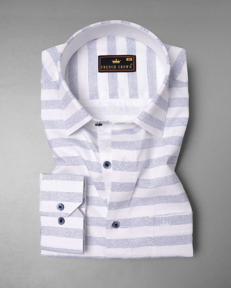 White and Scampi Blue Printed Striped Dobby Textured Giza Cotton Shirt 5927-CLOTH-P-BLE-38, 5927-CLOTH-P-BLE-H-38, 5927-CLOTH-P-BLE-39, 5927-CLOTH-P-BLE-H-39, 5927-CLOTH-P-BLE-40, 5927-CLOTH-P-BLE-H-40, 5927-CLOTH-P-BLE-42, 5927-CLOTH-P-BLE-H-42, 5927-CLOTH-P-BLE-44, 5927-CLOTH-P-BLE-H-44, 5927-CLOTH-P-BLE-46, 5927-CLOTH-P-BLE-H-46, 5927-CLOTH-P-BLE-48, 5927-CLOTH-P-BLE-H-48, 5927-CLOTH-P-BLE-50, 5927-CLOTH-P-BLE-H-50, 5927-CLOTH-P-BLE-52, 5927-CLOTH-P-BLE-H-52