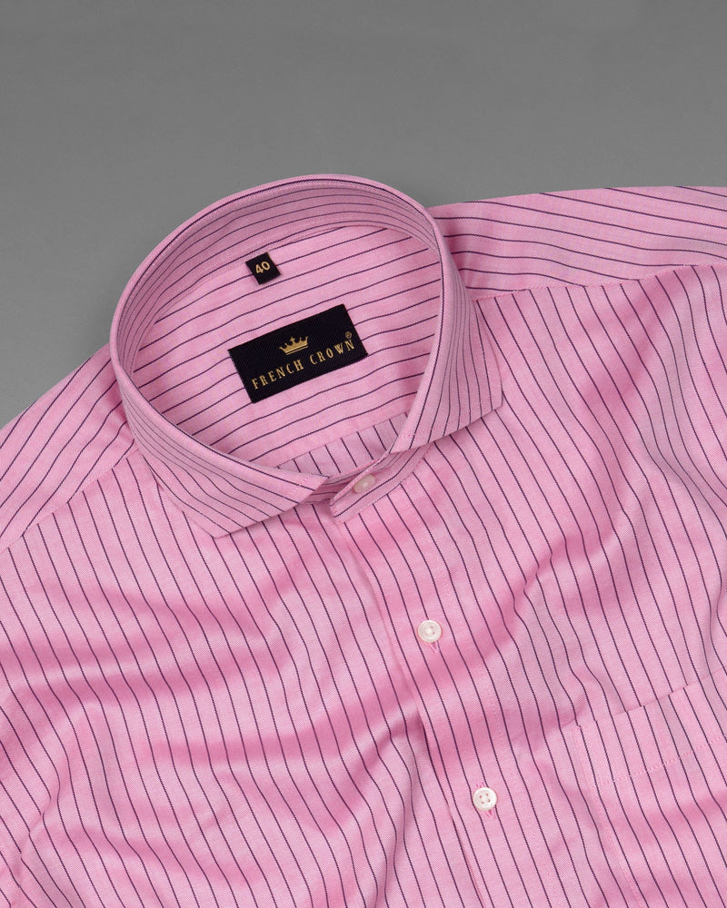 Pink Twill Striped Premium Cotton Shirt 5962-CA-38, 5962-CA-H-38, 5962-CA-39, 5962-CA-H-39, 5962-CA-40, 5962-CA-H-40, 5962-CA-42, 5962-CA-H-42, 5962-CA-44, 5962-CA-H-44, 5962-CA-46, 5962-CA-H-46, 5962-CA-48, 5962-CA-H-48, 5962-CA-50, 5962-CA-H-50, 5962-CA-52, 5962-CA-H-52