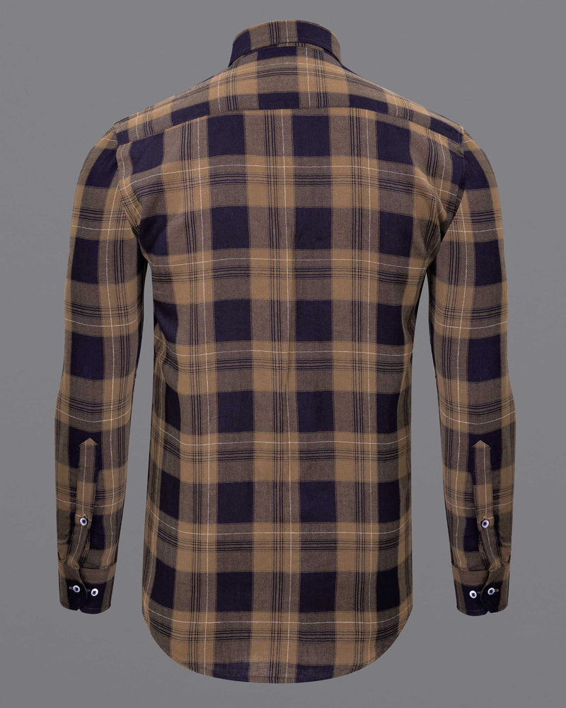 Toast Brown Checkered Herringbone Premium Cotton Shirt 5978-BLK-38, 5978-BLK-H-38, 5978-BLK-39, 5978-BLK-H-39, 5978-BLK-40, 5978-BLK-H-40, 5978-BLK-42, 5978-BLK-H-42, 5978-BLK-44, 5978-BLK-H-44, 5978-BLK-46, 5978-BLK-H-46, 5978-BLK-48, 5978-BLK-H-48, 5978-BLK-50, 5978-BLK-H-50, 5978-BLK-52, 5978-BLK-H-52