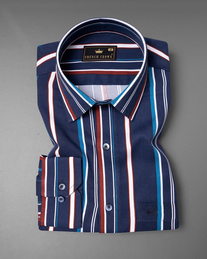 Cloud Burst Blue Twill Striped Premium Cotton Shirt 6008-BLE-38,6008-BLE-H-38,6008-BLE-39,6008-BLE-H-39,6008-BLE-40,6008-BLE-H-40,6008-BLE-42,6008-BLE-H-42,6008-BLE-44,6008-BLE-H-44,6008-BLE-46,6008-BLE-H-46,6008-BLE-48,6008-BLE-H-48,6008-BLE-50,6008-BLE-H-50,6008-BLE-52,6008-BLE-H-52