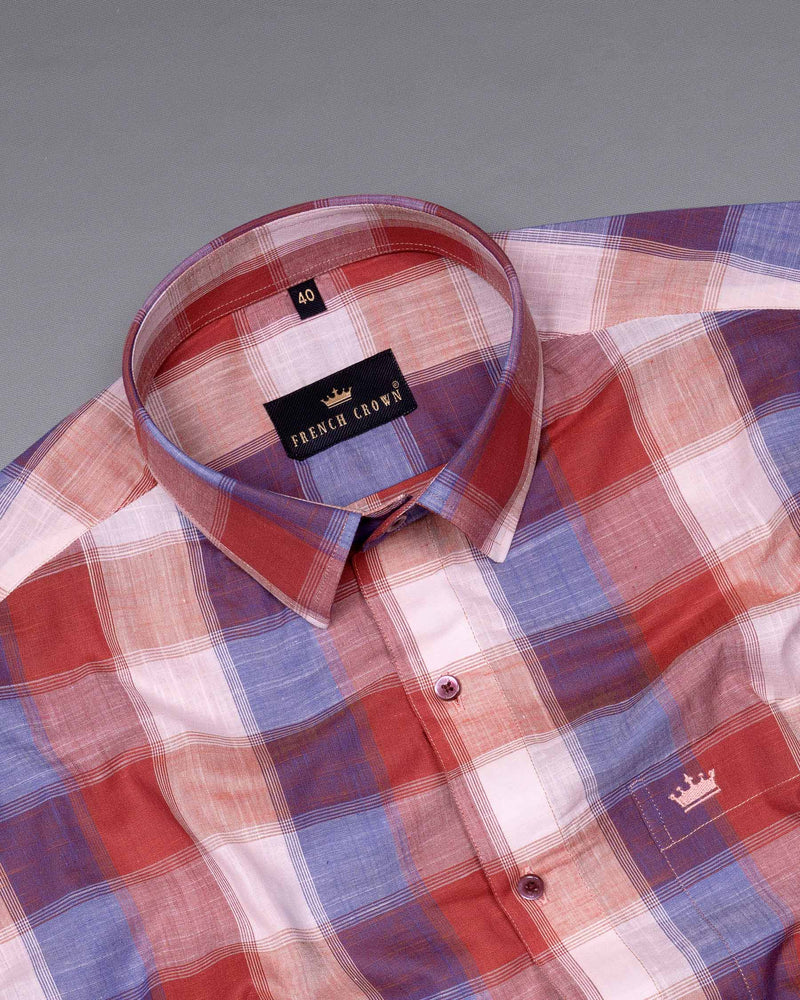 Apple Blossom Multicolor Checkered Premium Cotton Shirt 6041-MN-38, 6041-MN-H-38, 6041-MN-39, 6041-MN-H-39, 6041-MN-40, 6041-MN-H-40, 6041-MN-42, 6041-MN-H-42, 6041-MN-44, 6041-MN-H-44, 6041-MN-46, 6041-MN-H-46, 6041-MN-48, 6041-MN-H-48, 6041-MN-50, 6041-MN-H-50, 6041-MN-52, 6041-MN-H-52