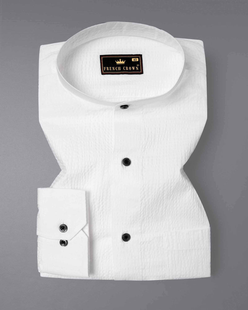 Bright White Seersucker Giza Cotton Shirt  6082-M-BLK-38, 6082-M-BLK-H-38, 6082-M-BLK-39, 6082-M-BLK-H-39, 6082-M-BLK-40, 6082-M-BLK-H-40, 6082-M-BLK-42, 6082-M-BLK-H-42, 6082-M-BLK-44, 6082-M-BLK-H-44, 6082-M-BLK-46, 6082-M-BLK-H-46, 6082-M-BLK-48, 6082-M-BLK-H-48, 6082-M-BLK-50, 6082-M-BLK-H-50, 6082-M-BLK-52, 6082-M-BLK-H-52