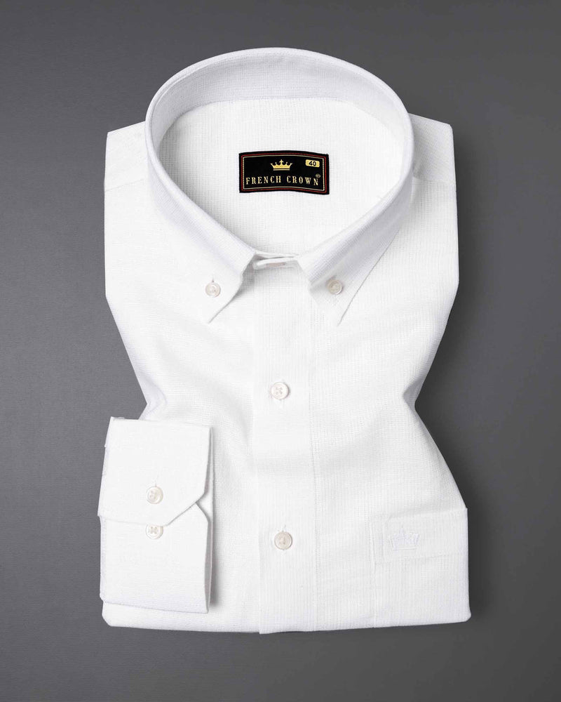 Bright White Dobby Premium Giza Cotton Shirt 6103-BD-38, 6103-BD-H-38, 6103-BD-39, 6103-BD-H-39, 6103-BD-40, 6103-BD-H-40, 6103-BD-42, 6103-BD-H-42, 6103-BD-44, 6103-BD-H-44, 6103-BD-46, 6103-BD-H-46, 6103-BD-48, 6103-BD-H-48, 6103-BD-50, 6103-BD-H-50, 6103-BD-52, 6103-BD-H-52+