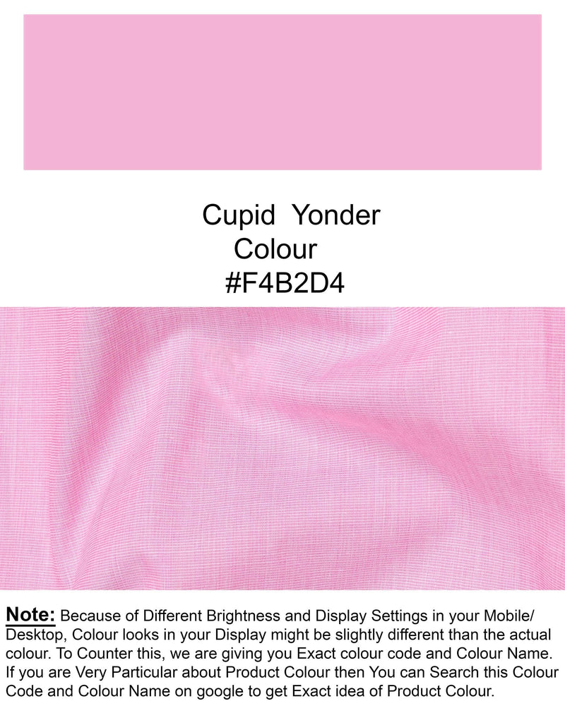 Cupid Yonder Pink Chambray Premium Cotton Shirt 6129-CP-38, 6129-CP-H-38, 6129-CP-39, 6129-CP-H-39, 6129-CP-40, 6129-CP-H-40, 6129-CP-42, 6129-CP-H-42, 6129-CP-44, 6129-CP-H-44, 6129-CP-46, 6129-CP-H-46, 6129-CP-48, 6129-CP-H-48, 6129-CP-50, 6129-CP-H-50, 6129-CP-52, 6129-CP-H-52