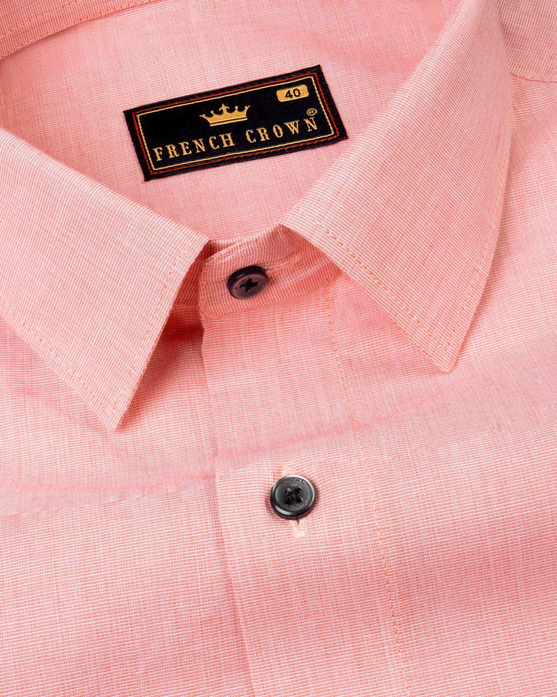 Azalea Orange Chambray Premium Cotton Shirt 6151-BLK-38, 6151-BLK-H-38, 6151-BLK-39, 6151-BLK-H-39, 6151-BLK-40, 6151-BLK-H-40, 6151-BLK-42, 6151-BLK-H-42, 6151-BLK-44, 6151-BLK-H-44, 6151-BLK-46, 6151-BLK-H-46, 6151-BLK-48, 6151-BLK-H-48, 6151-BLK-50, 6151-BLK-H-50, 6151-BLK-52, 6151-BLK-H-52