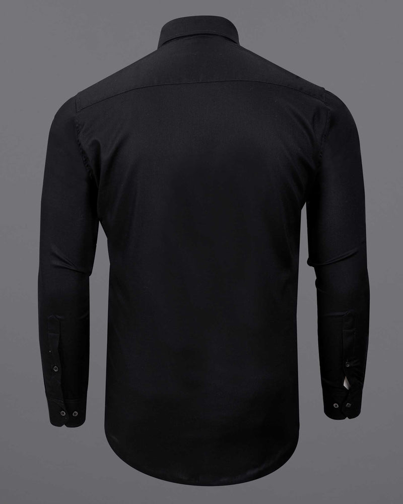 Jade Black Dobby Premium Giza Cotton Shirt 6154-BLK-38, 6154-BLK-H-38, 6154-BLK-39, 6154-BLK-H-39, 6154-BLK-40, 6154-BLK-H-40, 6154-BLK-42, 6154-BLK-H-42, 6154-BLK-44, 6154-BLK-H-44, 6154-BLK-46, 6154-BLK-H-46, 6154-BLK-48, 6154-BLK-H-48, 6154-BLK-50, 6154-BLK-H-50, 6154-BLK-52, 6154-BLK-H-52