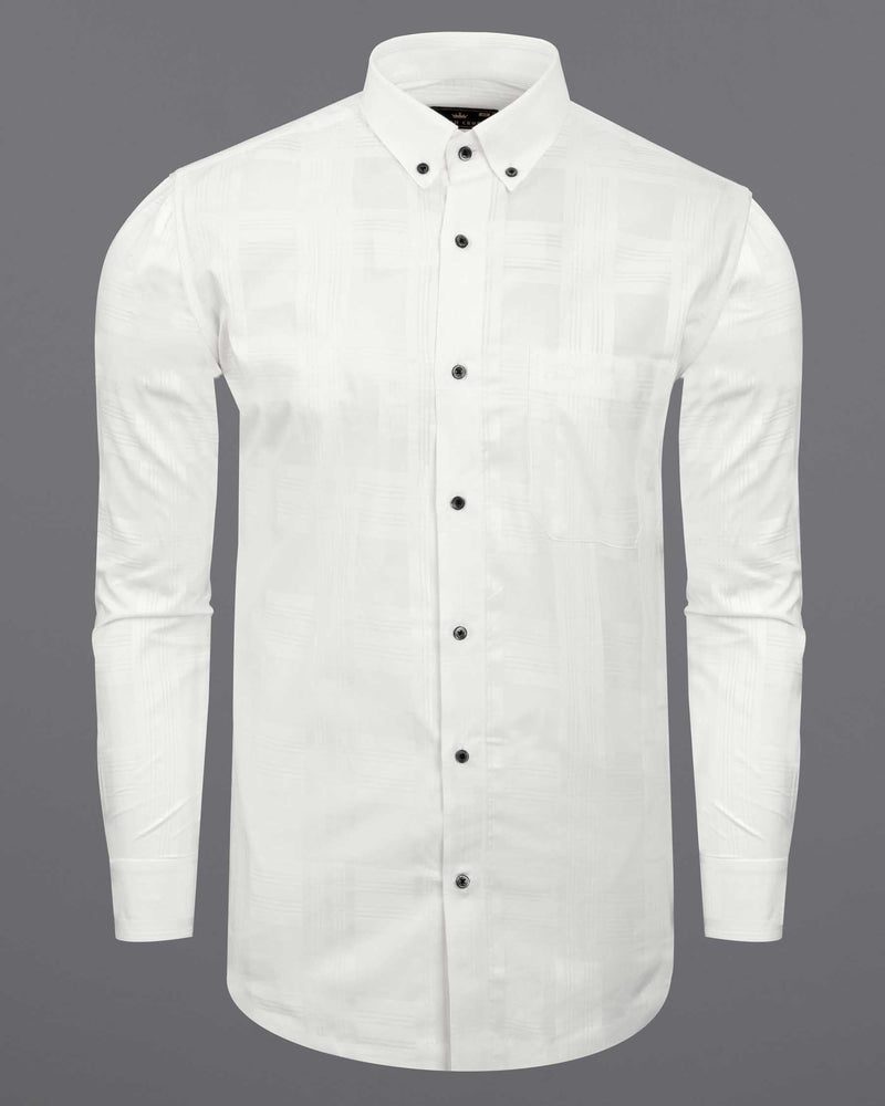 Bright White Dobby Textured Premium Giza Cotton Shirt 6156-BD-BLK-38, 6156-BD-BLK-H-38, 6156-BD-BLK-39, 6156-BD-BLK-H-39, 6156-BD-BLK-40, 6156-BD-BLK-H-40, 6156-BD-BLK-42, 6156-BD-BLK-H-42, 6156-BD-BLK-44, 6156-BD-BLK-H-44, 6156-BD-BLK-46, 6156-BD-BLK-H-46, 6156-BD-BLK-48, 6156-BD-BLK-H-48, 6156-BD-BLK-50, 6156-BD-BLK-H-50, 6156-BD-BLK-52, 6156-BD-BLK-H-52