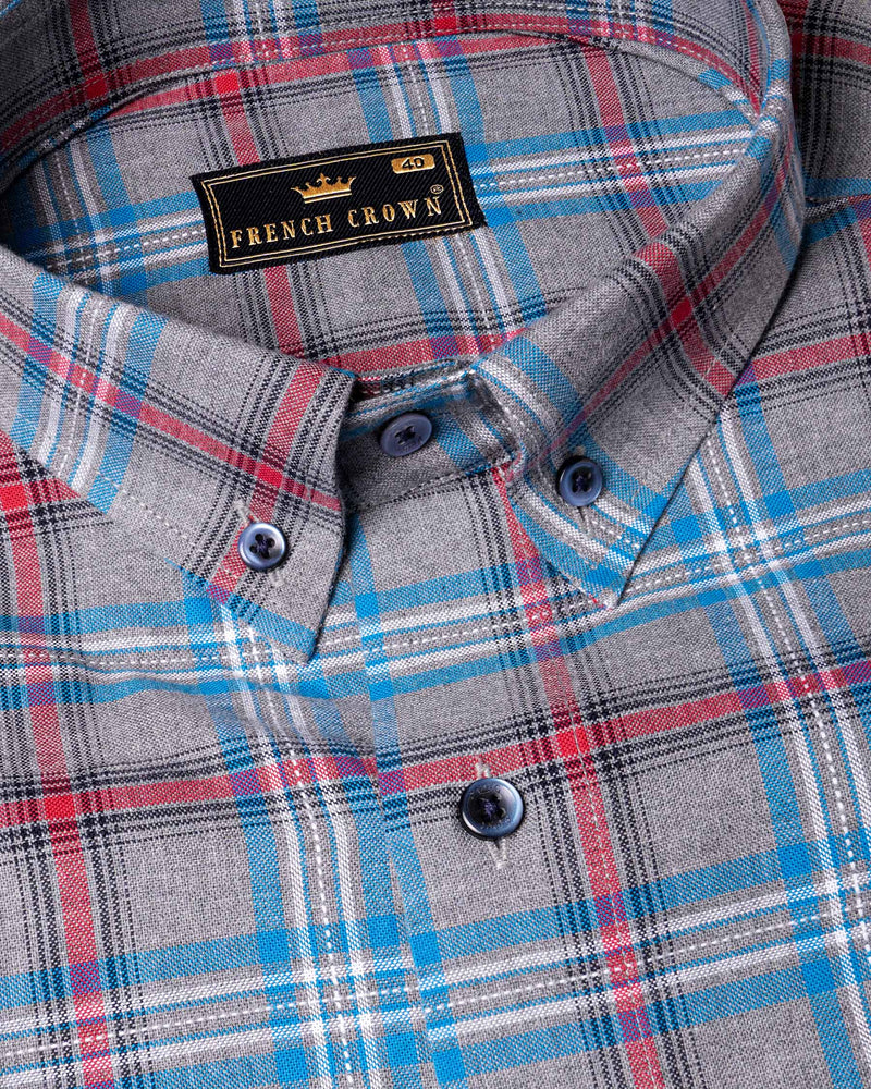 Venus Grey Multicolor Plaid Royal Oxford Shirt 6157-BD-BLE-38, 6157-BD-BLE-H-38, 6157-BD-BLE-39, 6157-BD-BLE-H-39, 6157-BD-BLE-40, 6157-BD-BLE-H-40, 6157-BD-BLE-42, 6157-BD-BLE-H-42, 6157-BD-BLE-44, 6157-BD-BLE-H-44, 6157-BD-BLE-46, 6157-BD-BLE-H-46, 6157-BD-BLE-48, 6157-BD-BLE-H-48, 6157-BD-BLE-50, 6157-BD-BLE-H-50, 6157-BD-BLE-52, 6157-BD-BLE-H-52