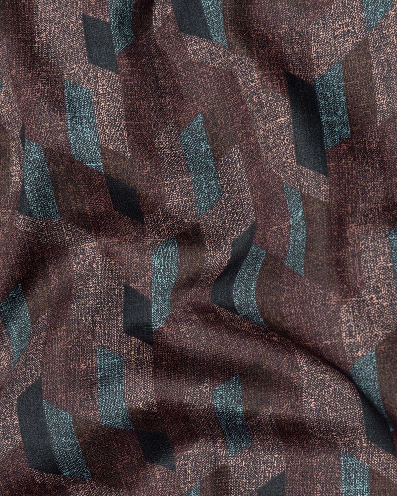 Matterhorn Brown Printed Super Soft Premium Cotton Shirt 6158-BLK-38, 6158-BLK-H-38, 6158-BLK-39, 6158-BLK-H-39, 6158-BLK-40, 6158-BLK-H-40, 6158-BLK-42, 6158-BLK-H-42, 6158-BLK-44, 6158-BLK-H-44, 6158-BLK-46, 6158-BLK-H-46, 6158-BLK-48, 6158-BLK-H-48, 6158-BLK-50, 6158-BLK-H-50, 6158-BLK-52, 6158-BLK-H-52