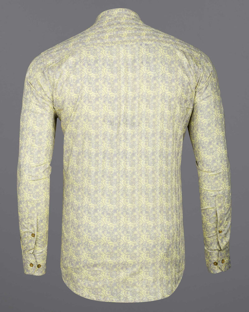 Pale Goldenrod Bicycle Printed Dobby Premium Cotton Kurta Shirt 6213-KS-38, 6213-KS-H-38, 6213-KS-39, 6213-KS-H-39, 6213-KS-40, 6213-KS-H-40, 6213-KS-42, 6213-KS-H-42, 6213-KS-44, 6213-KS-H-44, 6213-KS-46, 6213-KS-H-46, 6213-KS-48, 6213-KS-H-48, 6213-KS-50, 6213-KS-H-50, 6213-KS-52, 6213-KS-H-52