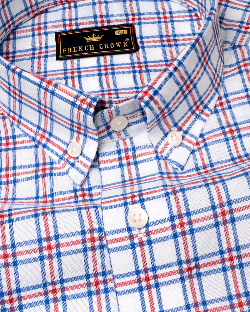 Bright White Plaid Royal Oxford Shirt 6243-BD-38, 6243-BD-H-38, 6243-BD-39, 6243-BD-H-39, 6243-BD-40, 6243-BD-H-40, 6243-BD-42, 6243-BD-H-42, 6243-BD-44, 6243-BD-H-44, 6243-BD-46, 6243-BD-H-46, 6243-BD-48, 6243-BD-H-48, 6243-BD-50, 6243-BD-H-50, 6243-BD-52, 6243-BD-H-52