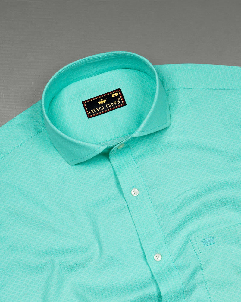 Mint Dobby Textured Premium Giza Cotton Shirt 6245-CA-38, 6245-CA-H-38, 6245-CA-39, 6245-CA-H-39, 6245-CA-40, 6245-CA-H-40, 6245-CA-42, 6245-CA-H-42, 6245-CA-44, 6245-CA-H-44, 6245-CA-46, 6245-CA-H-46, 6245-CA-48, 6245-CA-H-48, 6245-CA-50, 6245-CA-H-50, 6245-CA-52, 6245-CA-H-52