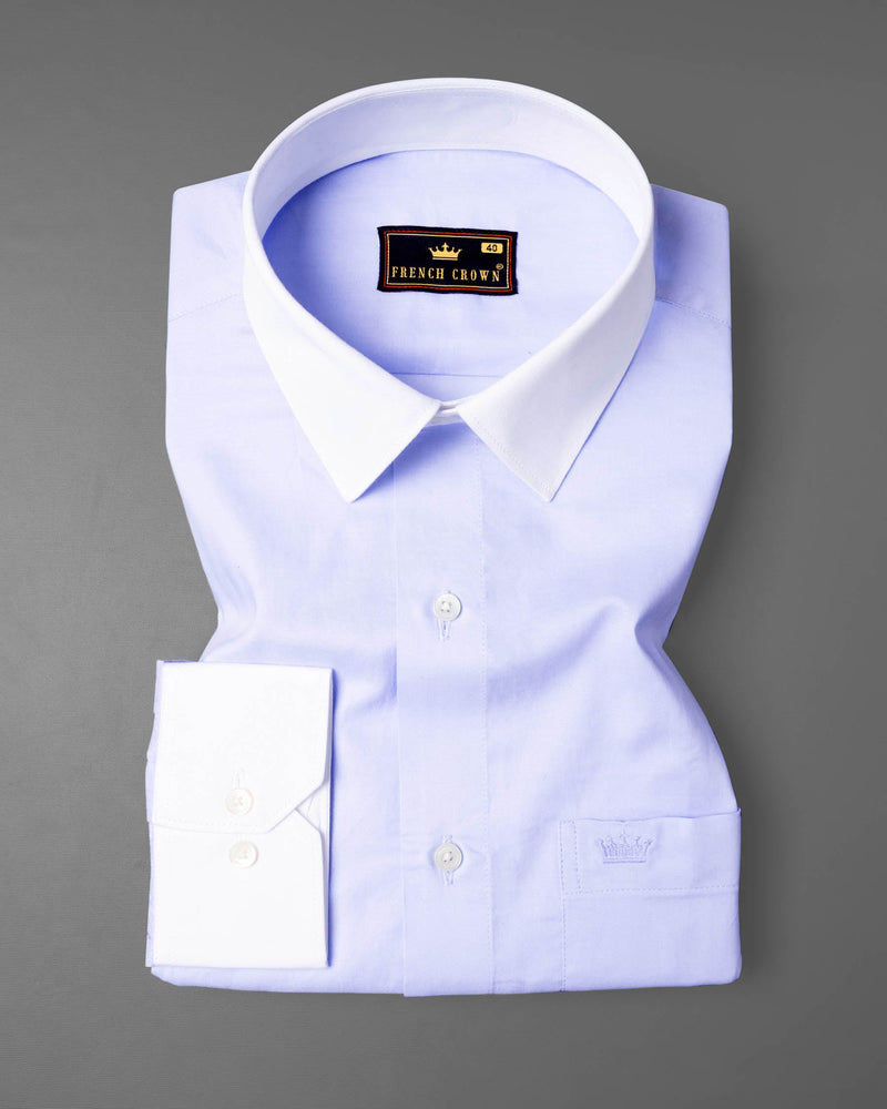 Moon Racker Blue with White Collar Premium Shirt 6268-WCC-38, 6268-WCC-H-38, 6268-WCC-39, 6268-WCC-H-39, 6268-WCC-40, 6268-WCC-H-40, 6268-WCC-42, 6268-WCC-H-42, 6268-WCC-44, 6268-WCC-H-44, 6268-WCC-46, 6268-WCC-H-46, 6268-WCC-48, 6268-WCC-H-48, 6268-WCC-50, 6268-WCC-H-50, 6268-WCC-52, 6268-WCC-H-52