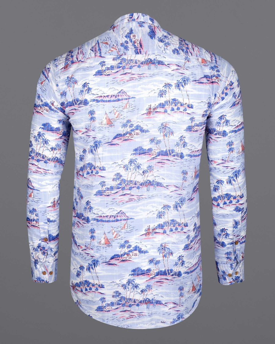 Hawkes and Havelock Blue Tropical Printed Luxurious Linen Kurta Shirt 6275-KS-38, 6275-KS-H-38, 6275-KS-39, 6275-KS-H-39, 6275-KS-40, 6275-KS-H-40, 6275-KS-42, 6275-KS-H-42, 6275-KS-44, 6275-KS-H-44, 6275-KS-46, 6275-KS-H-46, 6275-KS-48, 6275-KS-H-48, 6275-KS-50, 6275-KS-H-50, 6275-KS-52, 6275-KS-H-52