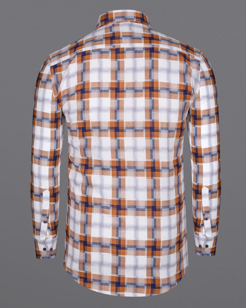 Tuscany Orange Twill Multicolour Checkered Premium Cotton Shirt 6284-CA-BLE-38, 6284-CA-BLE-H-38, 6284-CA-BLE-39, 6284-CA-BLE-H-39, 6284-CA-BLE-40, 6284-CA-BLE-H-40, 6284-CA-BLE-42, 6284-CA-BLE-H-42, 6284-CA-BLE-44, 6284-CA-BLE-H-44, 6284-CA-BLE-46, 6284-CA-BLE-H-46, 6284-CA-BLE-48, 6284-CA-BLE-H-48, 6284-CA-BLE-50, 6284-CA-BLE-H-50, 6284-CA-BLE-52, 6284-CA-BLE-H-52