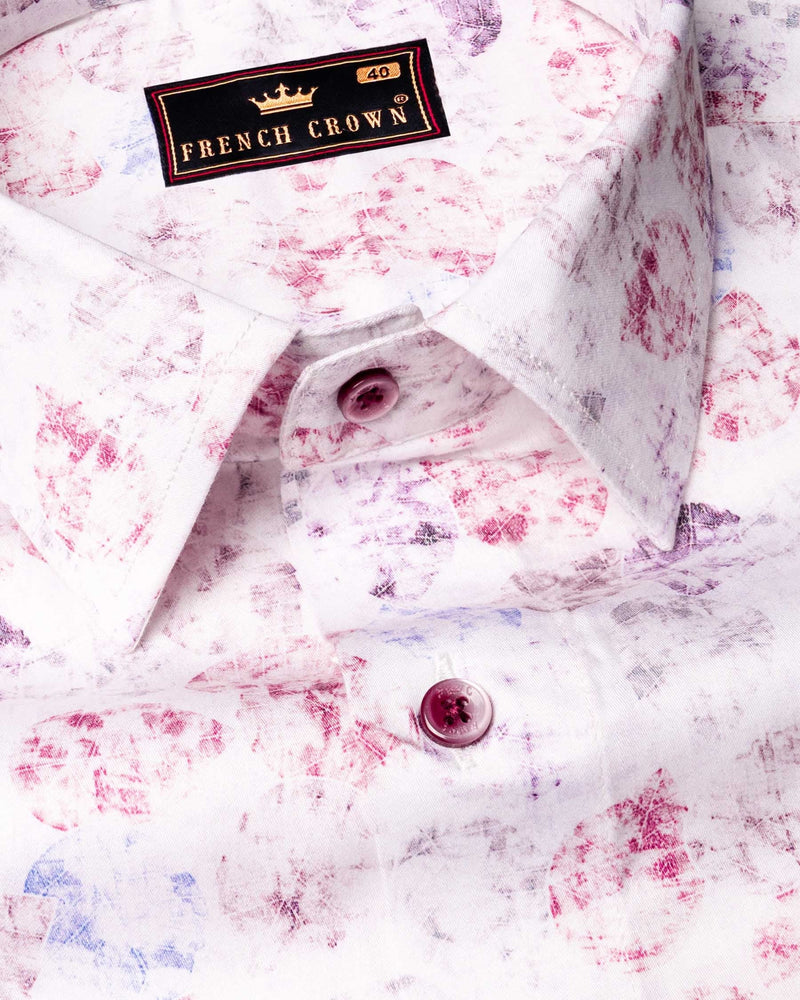 Bright White with colorful leaves Printed Super Soft Premium Cotton Shirt 6299-MN-38, 6299-MN-H-38, 6299-MN-39, 6299-MN-H-39, 6299-MN-40, 6299-MN-H-40, 6299-MN-42, 6299-MN-H-42, 6299-MN-44, 6299-MN-H-44, 6299-MN-46, 6299-MN-H-46, 6299-MN-48, 6299-MN-H-48, 6299-MN-50, 6299-MN-H-50, 6299-MN-52, 6299-MN-H-52