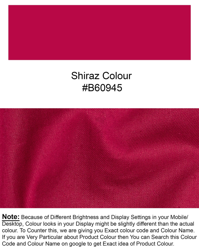 Shiraz Red Luxurious Linen Shirt 6306-BD-38, 6306-BD-H-38, 6306-BD-39, 6306-BD-H-39, 6306-BD-40, 6306-BD-H-40, 6306-BD-42, 6306-BD-H-42, 6306-BD-44, 6306-BD-H-44, 6306-BD-46, 6306-BD-H-46, 6306-BD-48, 6306-BD-H-48, 6306-BD-50, 6306-BD-H-50, 6306-BD-52, 6306-BD-H-52