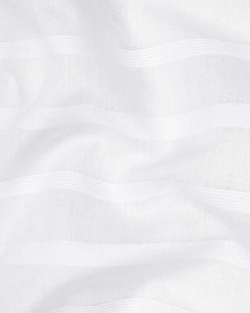 Bright White Striped Dobby Textured Premium Giza Cotton Shirt 6316-M-38, 6316-M-H-38, 6316-M-39, 6316-M-H-39, 6316-M-40, 6316-M-H-40, 6316-M-42, 6316-M-H-42, 6316-M-44, 6316-M-H-44, 6316-M-46, 6316-M-H-46, 6316-M-48, 6316-M-H-48, 6316-M-50, 6316-M-H-50, 6316-M-52, 6316-M-H-52